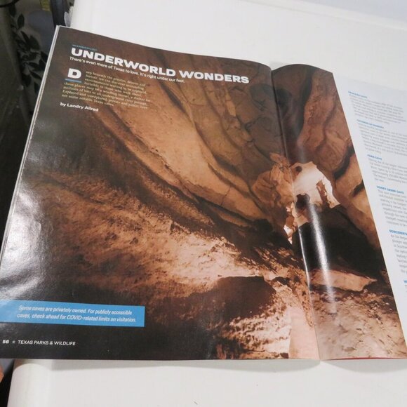 Texas Parks & Wildlife MARCH 2021 magazine (Fishing, Caves, Mounting Biking) - Picture 15 of 16